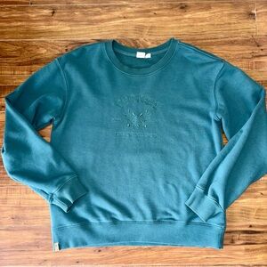 Tentree Teal Sweater